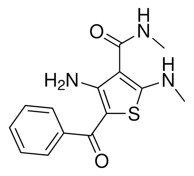 4-amino-5-benzoyl-N-methyl-2-(methylamino)-3-thiophenecarboxamide AldrichCPR