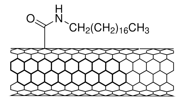 碳纳米管&#65292;单壁&#65292;十八烷基胺官能化 80-90% carbon basis, D × L 2-10&#160;nm × 0.5-2&#160;&#956;m , bundle dimensions, avg. no. of layers, 1