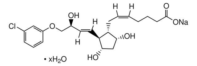 (+/-)-氯前列醇钠盐水合物 钠盐 水合物 &#8805;98% (HPLC), powder