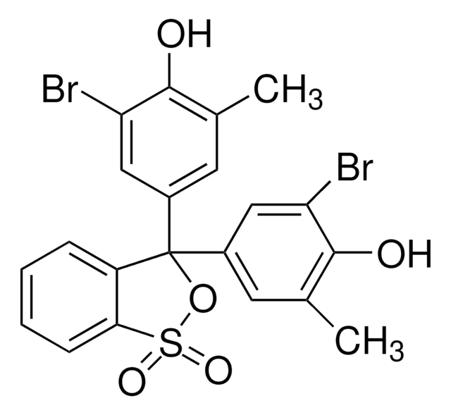 Bromocresol Purple BioReagent, suitable for indicator, Dye content 90&#160;%