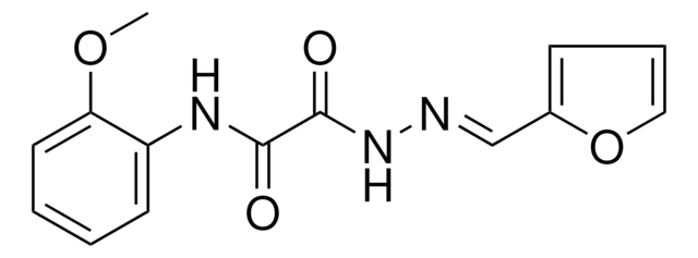 2-(2-(2-FURYLMETHYLENE)HYDRAZINO)-N-(2-METHOXYPHENYL)-2-OXOACETAMIDE AldrichCPR