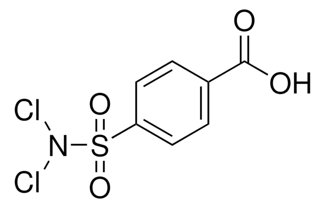 对(N,N-二氯胺磺酰基)苯甲酸 analytical standard, &#8805;70% (TLC)