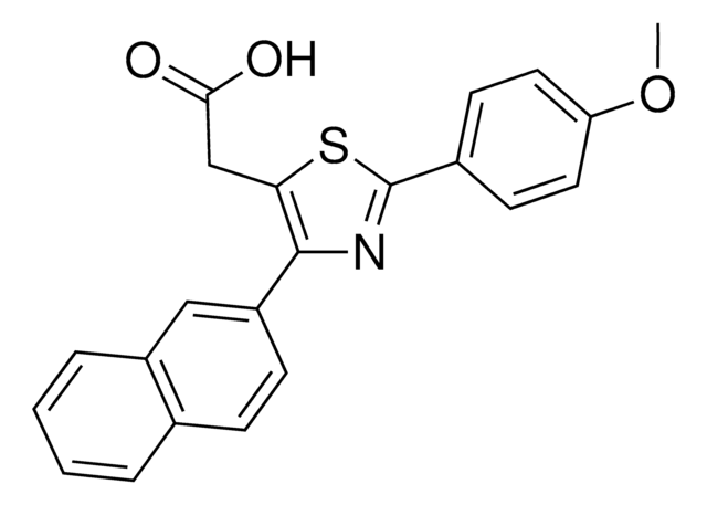 [2-(4-methoxyphenyl)-4-(2-naphthyl)-1,3-thiazol-5-yl]acetic acid AldrichCPR