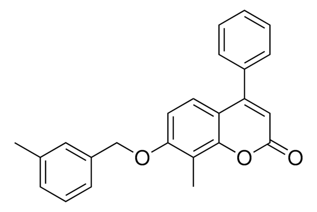 8-METHYL-7-((3-METHYLBENZYL)OXY)-4-PHENYL-2H-CHROMEN-2-ONE AldrichCPR