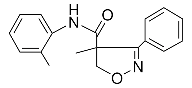 4-METHYL-3-PHENYL-N-(O-TOLYL)-2-ISOXAZOLINE-4-CARBOXAMIDE AldrichCPR