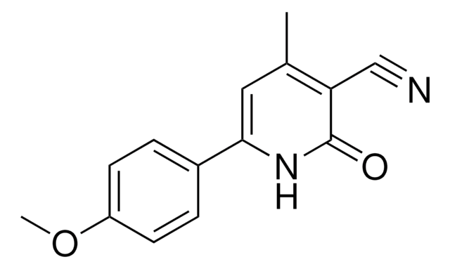 6-(4-METHOXYPHENYL)-4-METHYL-2-OXO-1,2-DIHYDRO-3-PYRIDINECARBONITRILE AldrichCPR