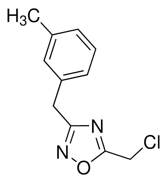 5-(Chloromethyl)-3-(3-methylbenzyl)-1,2,4-oxadiazole AldrichCPR