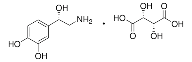(S)-(+)-去甲肾上腺素 L-酒石酸氢盐 99%