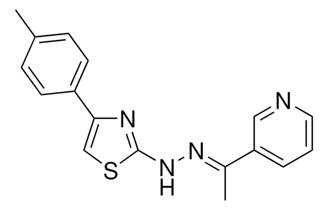 1-(3-PYRIDINYL)ETHANONE [4-(4-METHYLPHENYL)-1,3-THIAZOL-2-YL]HYDRAZONE AldrichCPR
