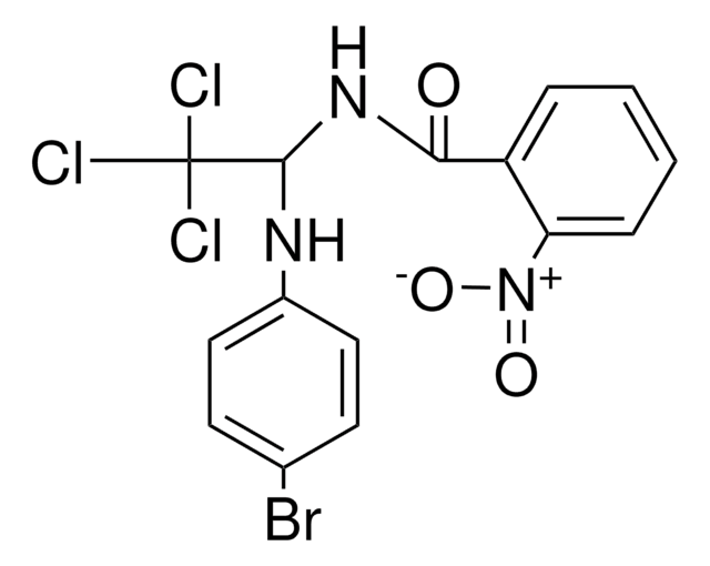 N-(1-(4-BROMO-PHENYLAMINO)-2,2,2-TRICHLORO-ETHYL)-2-NITRO-BENZAMIDE AldrichCPR