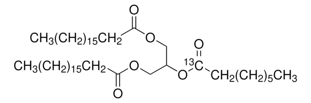 1,3-二(十八酸酯)-2-辛酸甘油酯-1-13C endotoxin tested, &#8805;99 atom % 13C, &#8805;99% (CP)