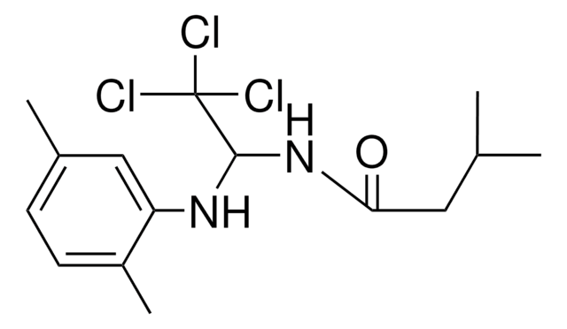 3-METHYL-N-(2,2,2-TRICHLORO-1-(2,5-DIMETHYL-PHENYLAMINO)-ETHYL)-BUTYRAMIDE AldrichCPR
