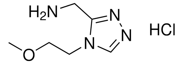 (4-(2-Methoxyethyl)-4H-1,2,4-triazol-3-yl)methanamine hydrochloride AldrichCPR