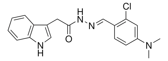 N'-[[2-CHLORO-4-(DIMETHYLAMINO)PHENYL]METHYLIDENE]-2-(1H-INDOL-3-YL)ACETOHYDRAZIDE AldrichCPR