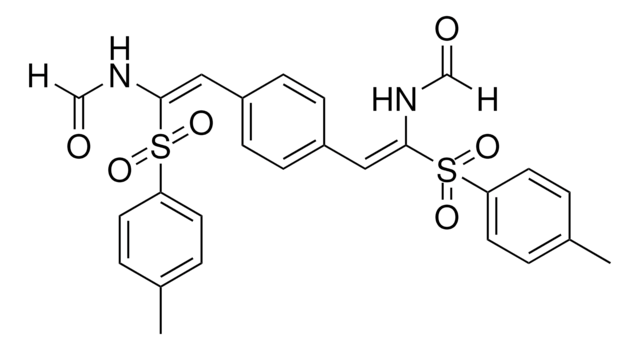 (E)-2-(4-{(Z)-2-(FORMYLAMINO)-2-[(4-METHYLPHENYL)SULFONYL]ETHENYL}PHENYL)-1-[(4-METHYLPHENYL)SULFONYL]ETHENYLFORMAMIDE AldrichCPR