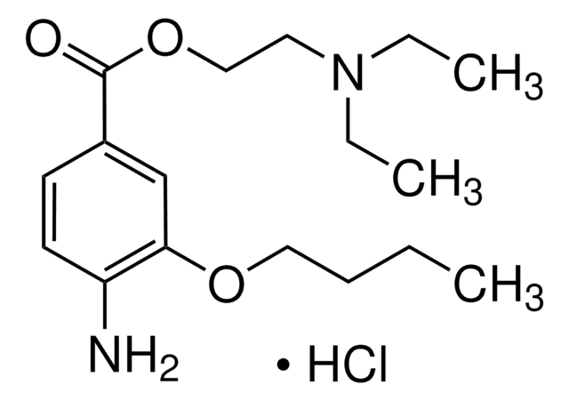 Benoxinate hydrochloride meets USP testing specifications