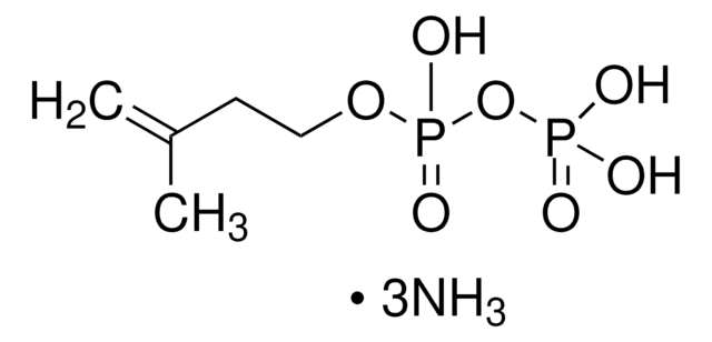 Isopentenyl pyrophosphate triammonium salt solution 1&#160;mg/mL in methanol (:aqueous 10 mM NH4OH (7:3)), &#8805;95% (TLC)