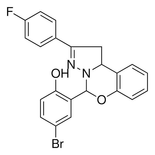 4-BR-2-(2-(4-FLUORO-PH)-1,10B-DIHYDROPYRAZOLO(1,5-C)(1,3)BENZOXAZIN-5-YL)PHENOL AldrichCPR