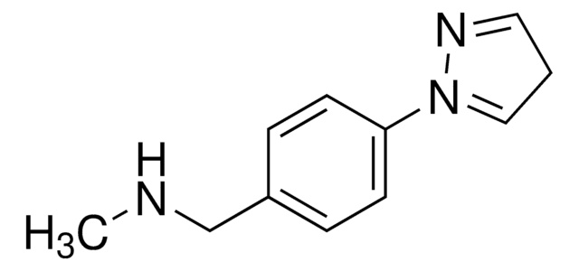 N-Methyl[4-(1H-pyrazol-1-yl)phenyl]methanamine AldrichCPR