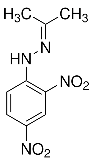 Acetone-2,4-DNPH certified reference material, TraceCERT&#174;, Manufactured by: Sigma-Aldrich Production GmbH, Switzerland