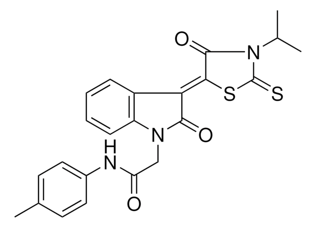 2-[(3Z)-3-(3-ISOPROPYL-4-OXO-2-THIOXO-1,3-THIAZOLIDIN-5-YLIDENE)-2-OXO-2,3-DIHYDRO-1H-INDOL-1-YL]-N-(4-METHYLPHENYL)ACETAMIDE AldrichCPR