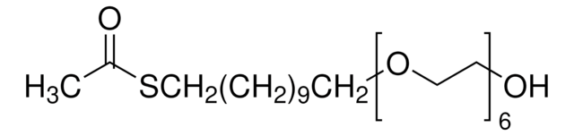 Hexa(ethylene glycol)mono-11-(acetylthio)undecyl ether 95%