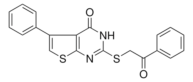 2-((2-OXO-2-PHENYLETHYL)THIO)-5-PHENYLTHIENO(2,3-D)PYRIMIDIN-4(3H)-ONE AldrichCPR
