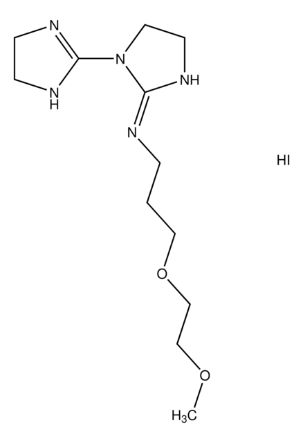 N-[(2E)-1-(4,5-Dihydro-1H-imidazol-2-yl)-2-imidazolidinylidene]-3-(2-methoxyethoxy)-1-propanamine hydroiodide AldrichCPR