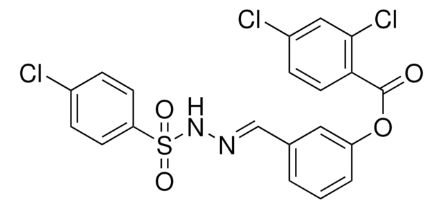 3-(2-((4-CHLOROPHENYL)SULFONYL)CARBOHYDRAZONOYL)PHENYL 2,4-DICHLOROBENZOATE AldrichCPR