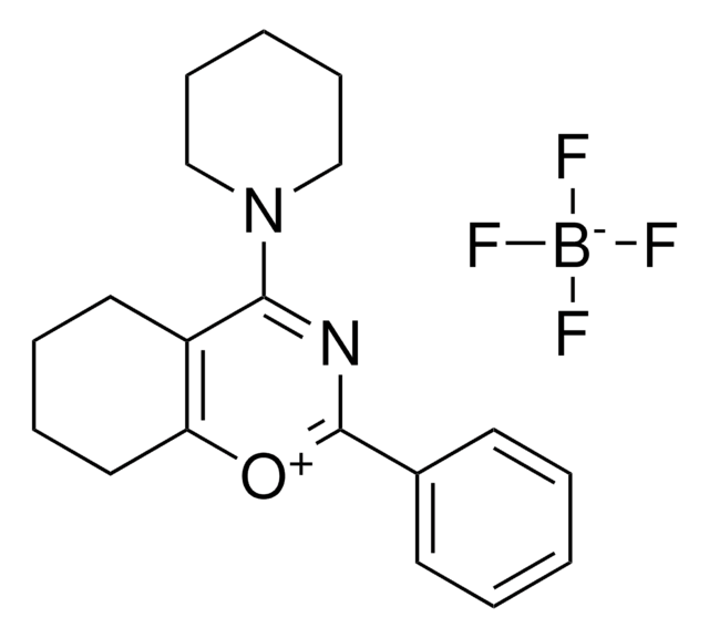 2-PH-4-PIPERIDIN-1-YL-5,6,7,8-4H-BENZO(E)(1,3)OXAZIN-1-YLIUM, TETRAFLUORO BORATE AldrichCPR