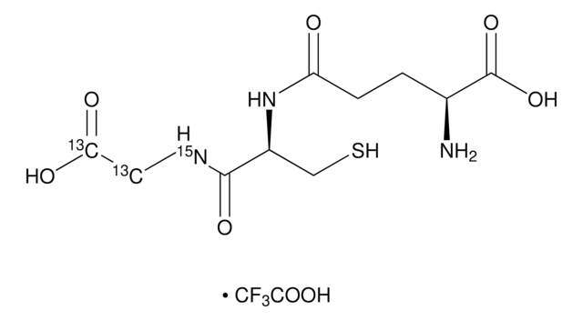 Glutathione-(glycine-13C2,15N) trifluoroacetate salt &#8805;99 atom % 13C, &#8805;98 atom % 15N, &#8805;95% (CP)