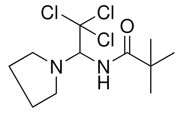 2,2-DIMETHYL-N-(2,2,2-TRICHLORO-1-PYRROLIDIN-1-YL-ETHYL)-PROPIONAMIDE AldrichCPR