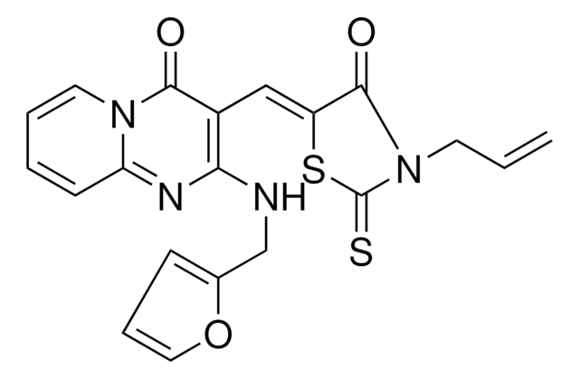 3-[(Z)-(3-ALLYL-4-OXO-2-THIOXO-1,3-THIAZOLIDIN-5-YLIDENE)METHYL]-2-[(2-FURYLMETHYL)AMINO]-4H-PYRIDO[1,2-A]PYRIMIDIN-4-ONE AldrichCPR