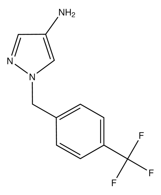 1-{[4-(trifluoromethyl)phenyl]methyl}-1H-pyrazol-4-amine AldrichCPR