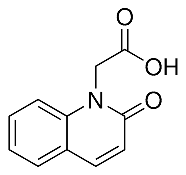 (2-Oxo-1(2H)-quinolinyl)acetic acid AldrichCPR