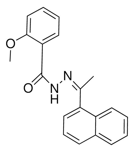 2-METHOXYBENZOIC (1-(1-NAPHTHYL)ETHYLIDENE)HYDRAZIDE AldrichCPR