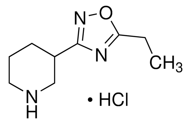 3-(5-Ethyl-1,2,4-oxadiazol-3-yl)piperidine hydrochloride AldrichCPR