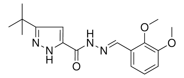 5-TERT-BUTYL-2H-PYRAZOLE-3-CARBOXYLIC ACID (2,3-DIMETHOXY-BENZYLIDENE)-HYDRAZIDE AldrichCPR