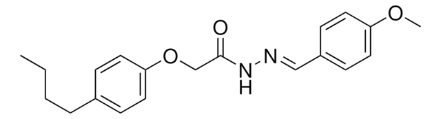 2-(4-BUTYLPHENOXY)-N'-(4-METHOXYBENZYLIDENE)ACETOHYDRAZIDE AldrichCPR