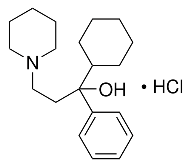 苯海索 盐酸盐 pharmaceutical secondary standard, certified reference material
