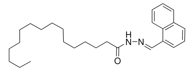 N'-(1-NAPHTHYLMETHYLENE)HEXADECANOHYDRAZIDE AldrichCPR