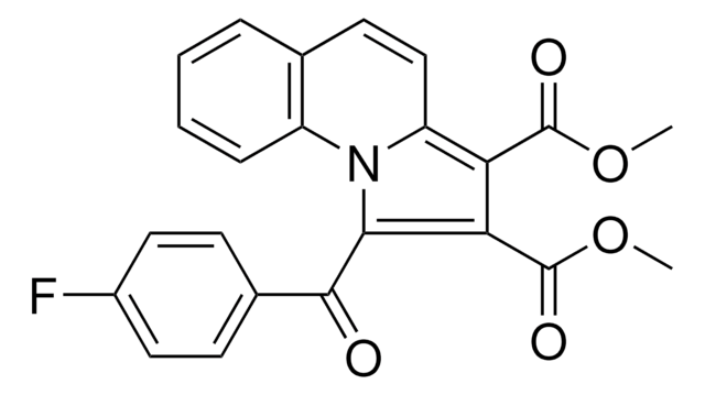 DIMETHYL 1-(4-FLUOROBENZOYL)PYRROLO(1,2-A)QUINOLINE-2,3-DICARBOXYLATE AldrichCPR