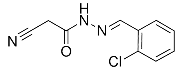 N'-[(E)-(2-chlorophenyl)methylidene]-2-cyanoacetohydrazide AldrichCPR