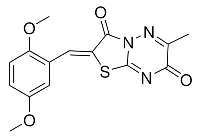 (2Z)-2-(2,5-DIMETHOXYBENZYLIDENE)-6-METHYL-7H-[1,3]THIAZOLO[3,2-B][1,2,4]TRIAZINE-3,7(2H)-DIONE AldrichCPR