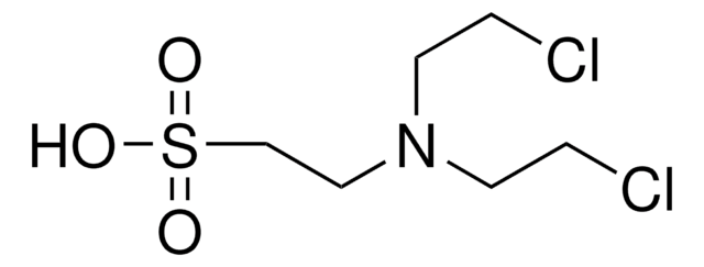 2-(BIS-(2-CHLORO-ETHYL)-AMINO)-ETHANESULFONIC ACID AldrichCPR
