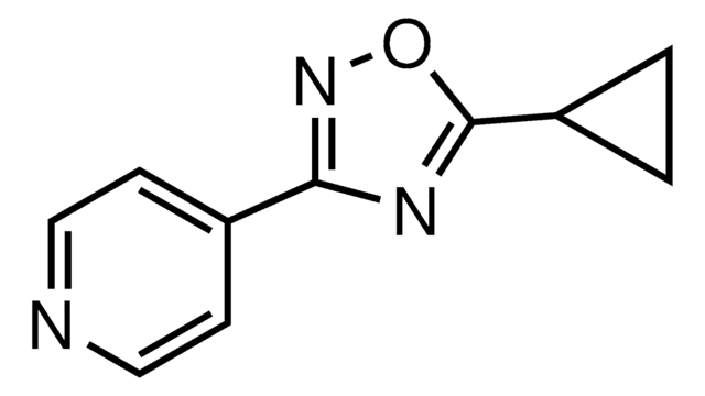 4-(5-Cyclopropyl-1,2,4-oxadiazol-3-yl)pyridine AldrichCPR