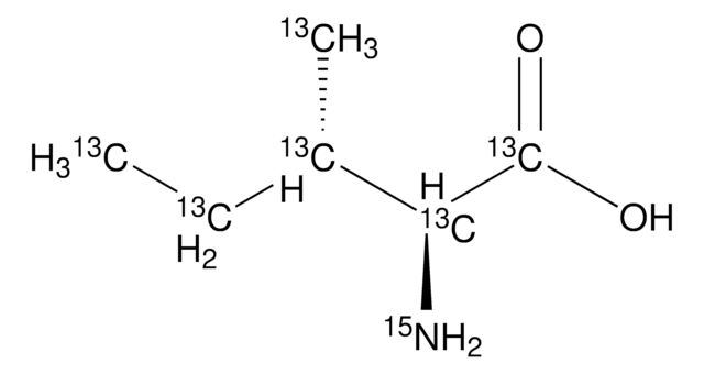 L-异亮氨酸-13C6,15N 98 atom % 15N, 98 atom % 13C, 95% (CP)