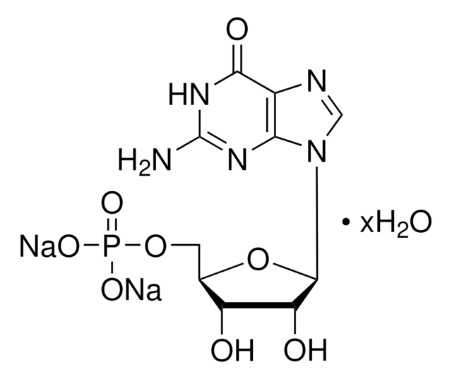 鸟苷 5&#8242;-单磷酸 二钠盐 水合物 from yeast, &#8805;99%