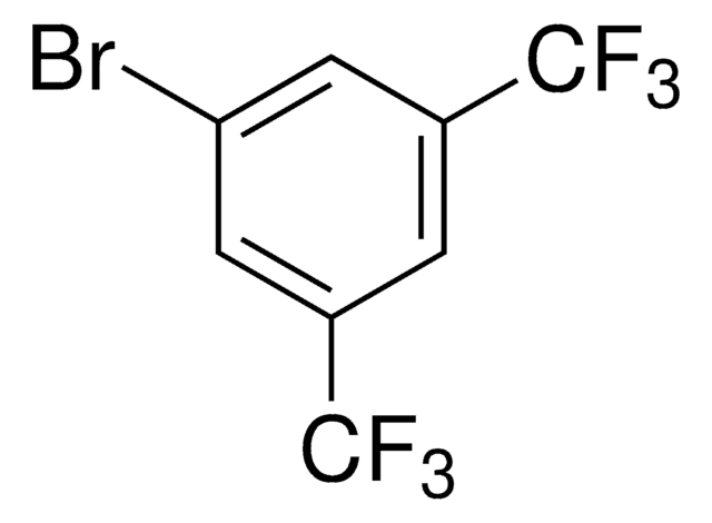 1,3-双(三氟甲基)-5-溴苯 97%, contains 3% Copper Shot (CAS 7440-50-8) as stabilizer