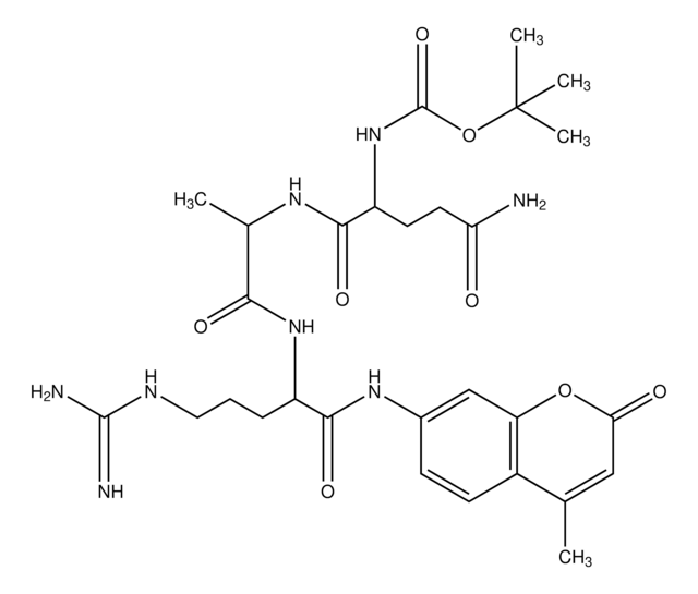 Boc-Gln-Ala-Arg-7-amido-4-methylcoumarin hydrochloride ~95%